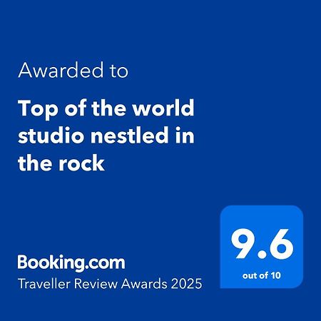 Top Of The World Studio Nestled In The Rock Queensberry Eksteriør bilde